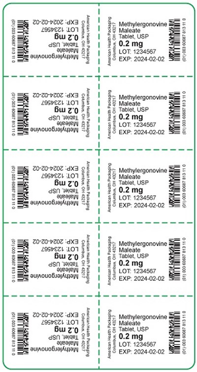 0.2 mg Methylergonovine Maleate Tablet Blister (0.2 mg Methylergonovine Maleate Tablet Blister.jpg)